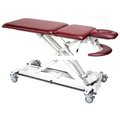 Armedica 3 Section Treatment Table with Bar Activated Height Control, F. Green AMBAX5400-FGN